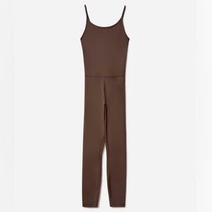 Everlane The Perform Unitard in Bitter Chocolate